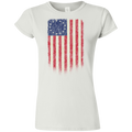 Betsy Ross Flag 13 Colonies Ladies' T-Shirt - Trumpshop.net