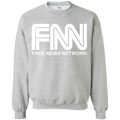 Fake News Network Crewneck Pullover Sweatshirt  8 oz. - Trumpshop.net