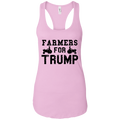 Farmers for Trump Ladies Ideal Racerback Tank - Trumpshop.net