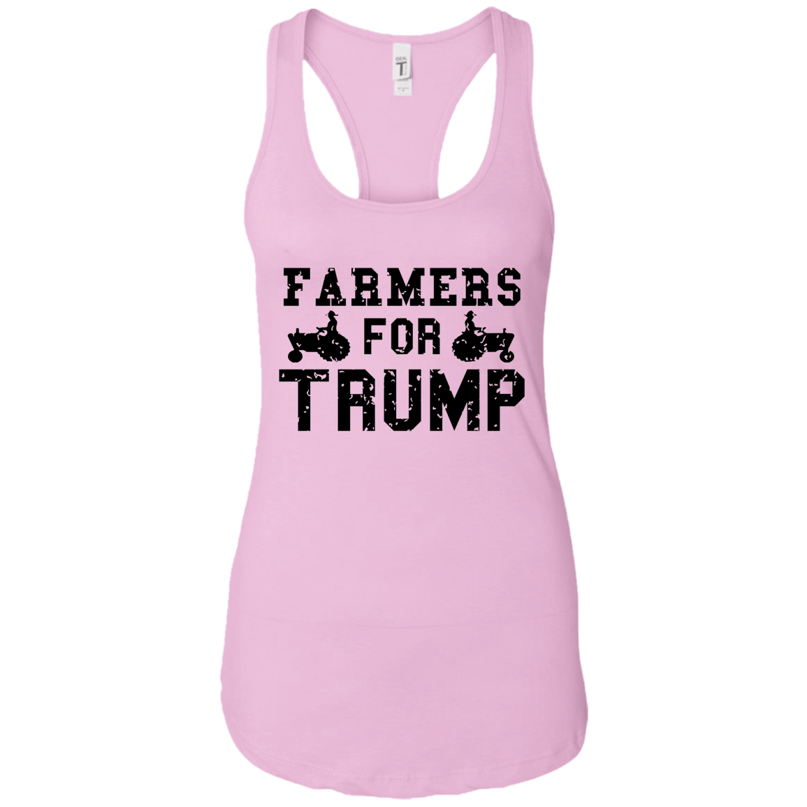 Farmers for Trump Ladies Ideal Racerback Tank - Trumpshop.net