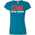 CNN Fake News Softstyle Ladies' T-Shirt - Trumpshop.net
