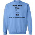 Stop Impeachment Crewneck Pullover Sweatshirt  8 oz. - Trumpshop.net