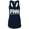 Fake News Network Ladies Ideal Racerback Tank - Trumpshop.net