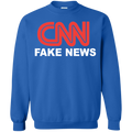 CNN Fake News Crewneck Pullover Sweatshirt  8 oz. - Trumpshop.net