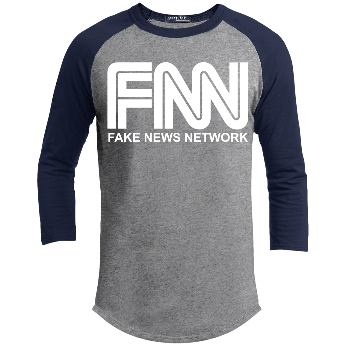 Fake News Network Sporty T-Shirt - Trumpshop.net