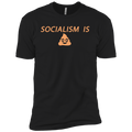 Socialism is Poop Premium Short Sleeve T-Shirt - Trumpshop.net