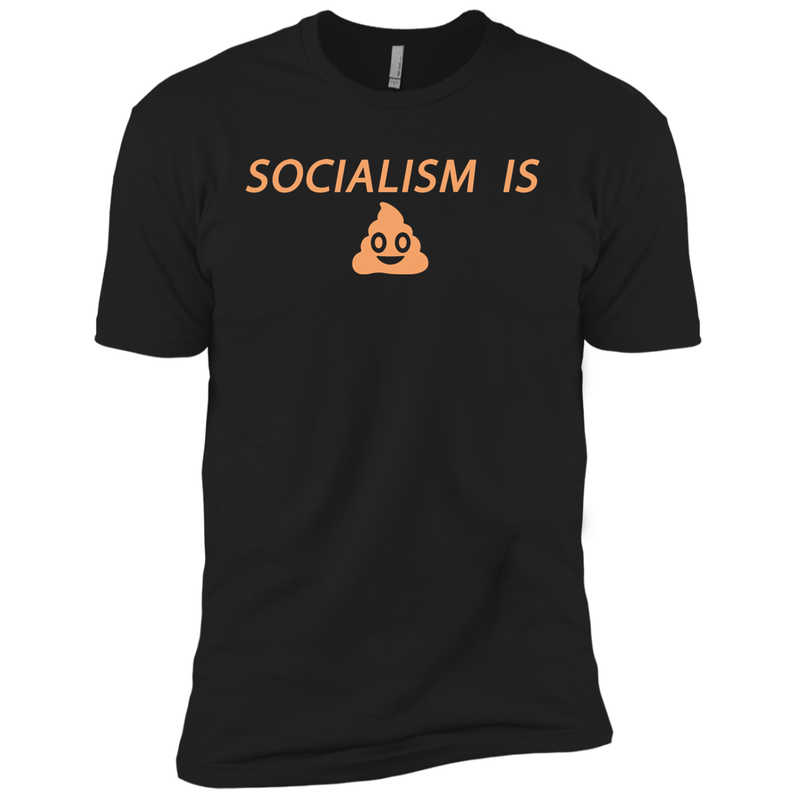 Socialism is Poop Premium Short Sleeve T-Shirt - Trumpshop.net