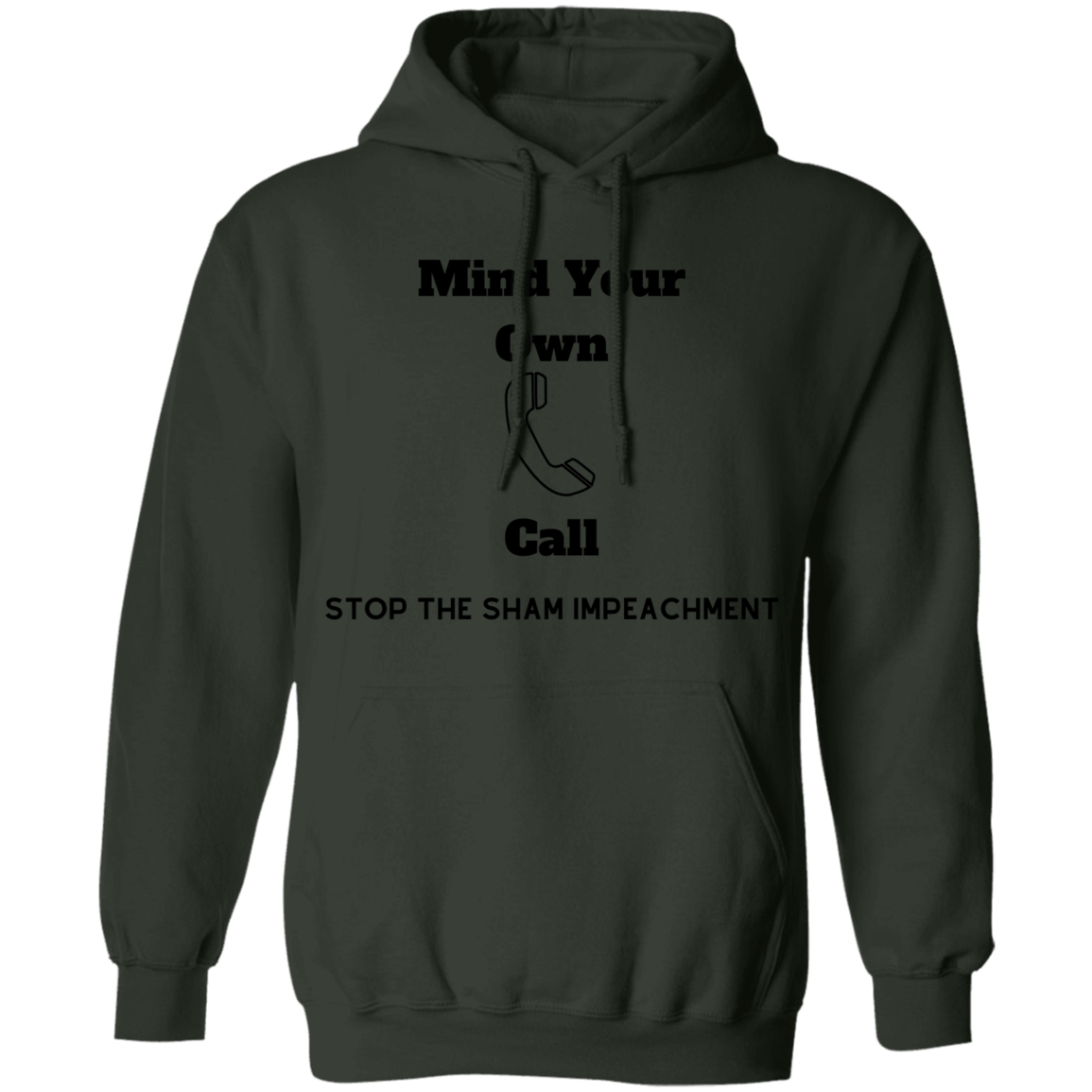 Stop Impeachment Pullover Hoodie 8 oz. - Trumpshop.net