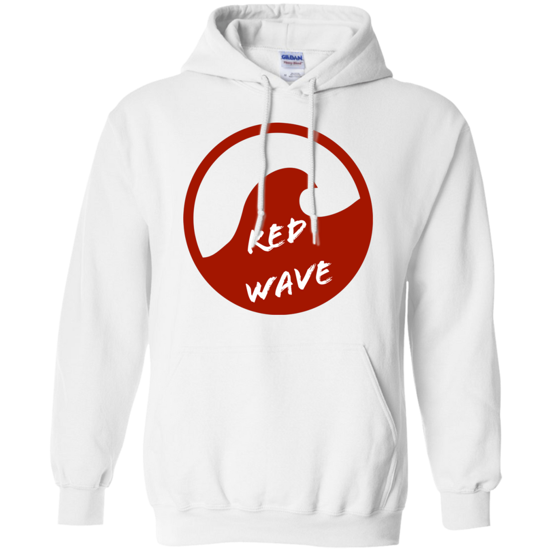Red Wave Trump Pullover Hoodie - Trumpshop.net