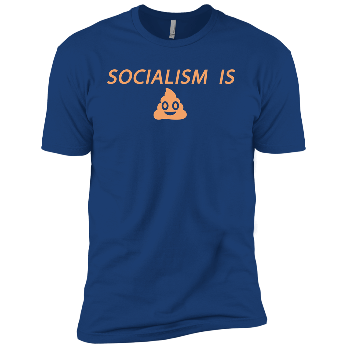 Socialism is Poop Premium Short Sleeve T-Shirt - Trumpshop.net