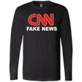 CNN Fake News Men's Jersey LS T-Shirt - Trumpshop.net