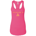 Socialism is Poop Ladies Ideal Racerback Tank - Trumpshop.net