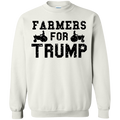 Farmers for Trump Crewneck Pullover Sweatshirt  8 oz. - Trumpshop.net
