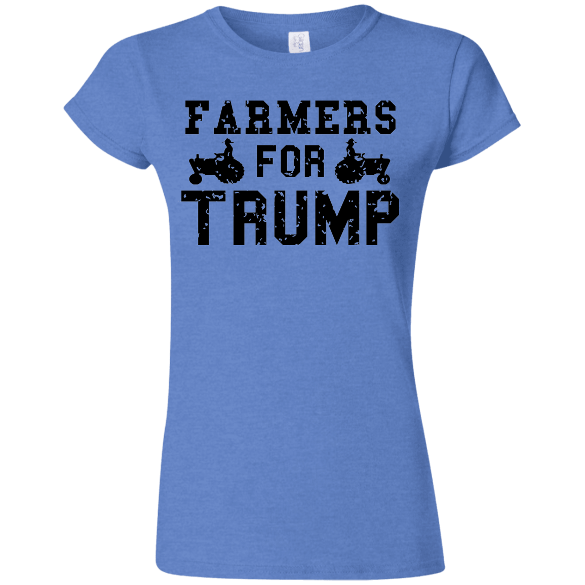 Farmers for Trump Softstyle Ladies' T-Shirt - Trumpshop.net
