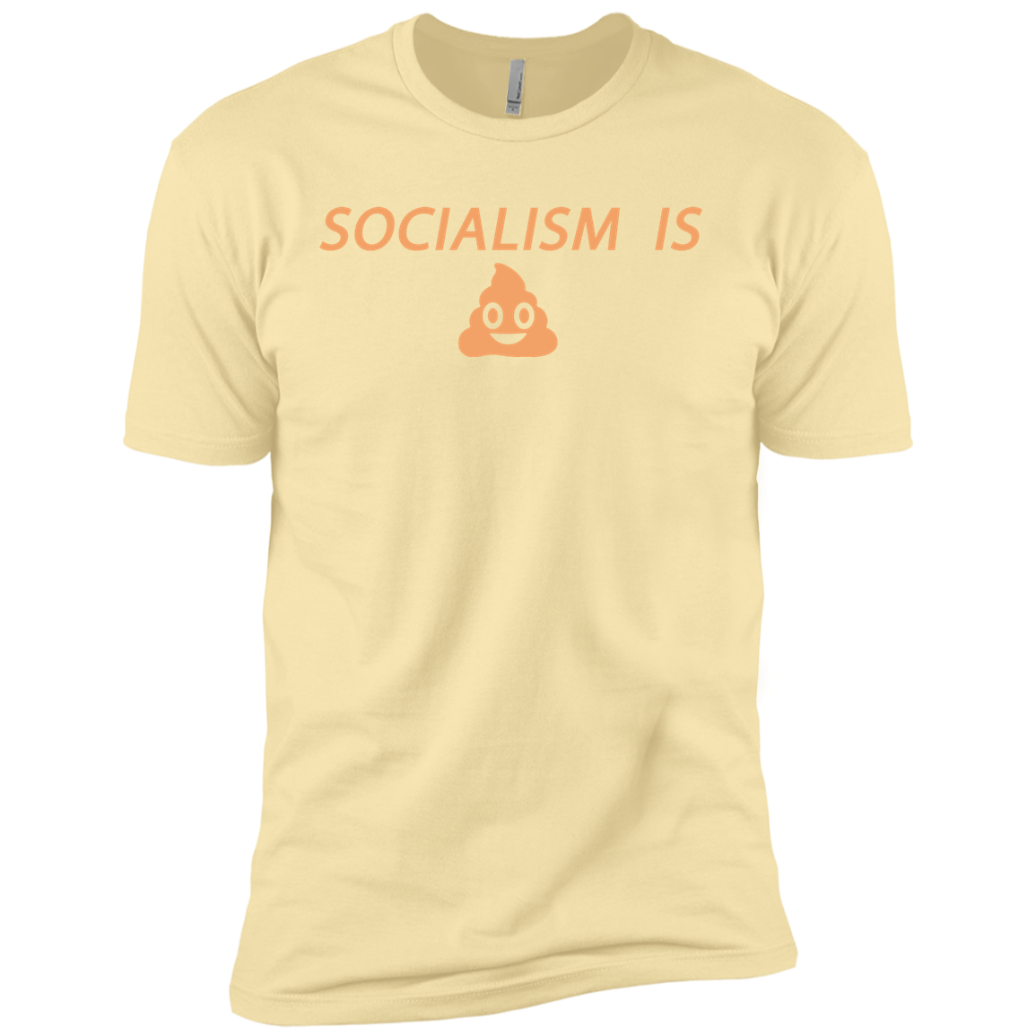 Socialism is Poop Premium Short Sleeve T-Shirt - Trumpshop.net