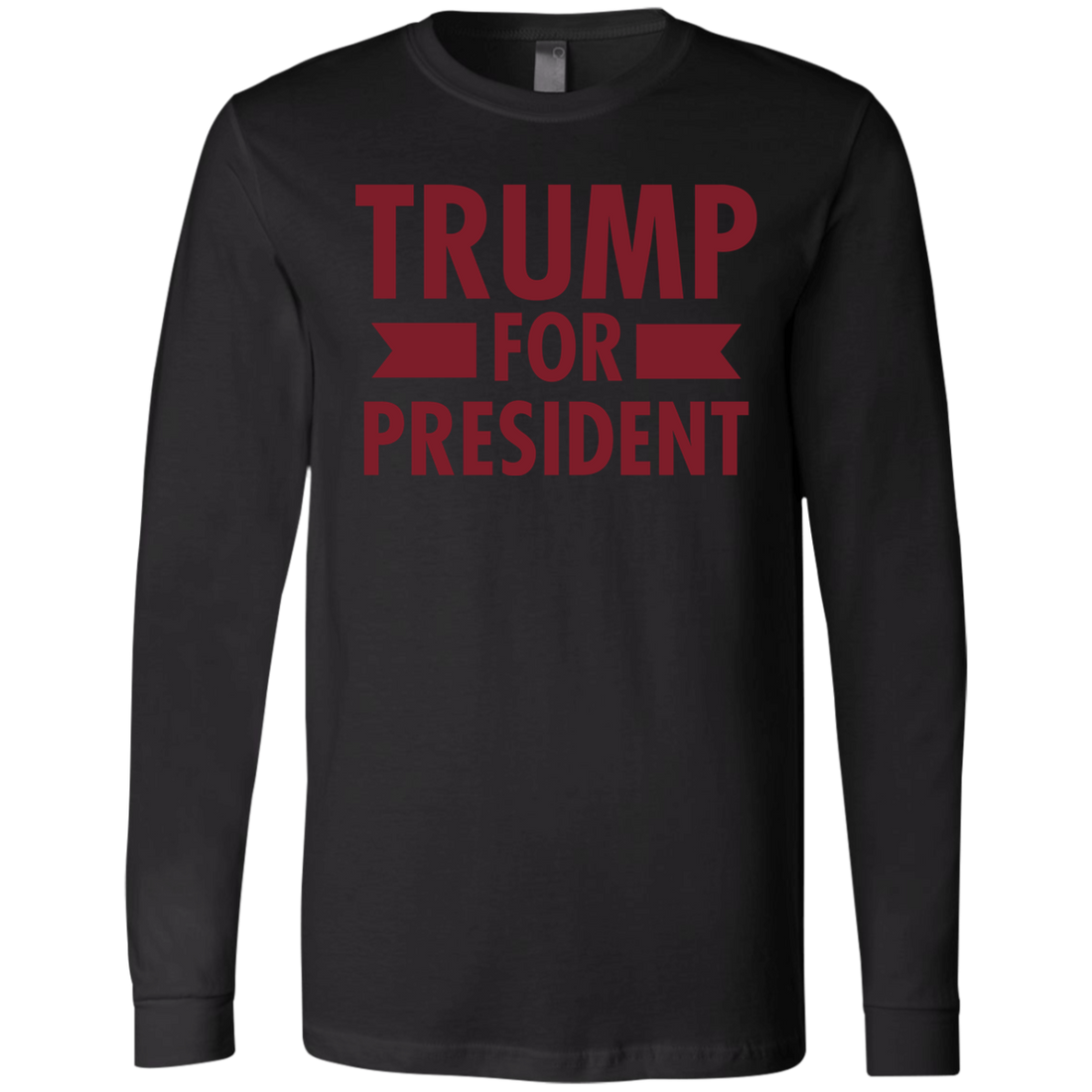 Trump for President Men's Jersey LS T-Shirt - Trumpshop.net