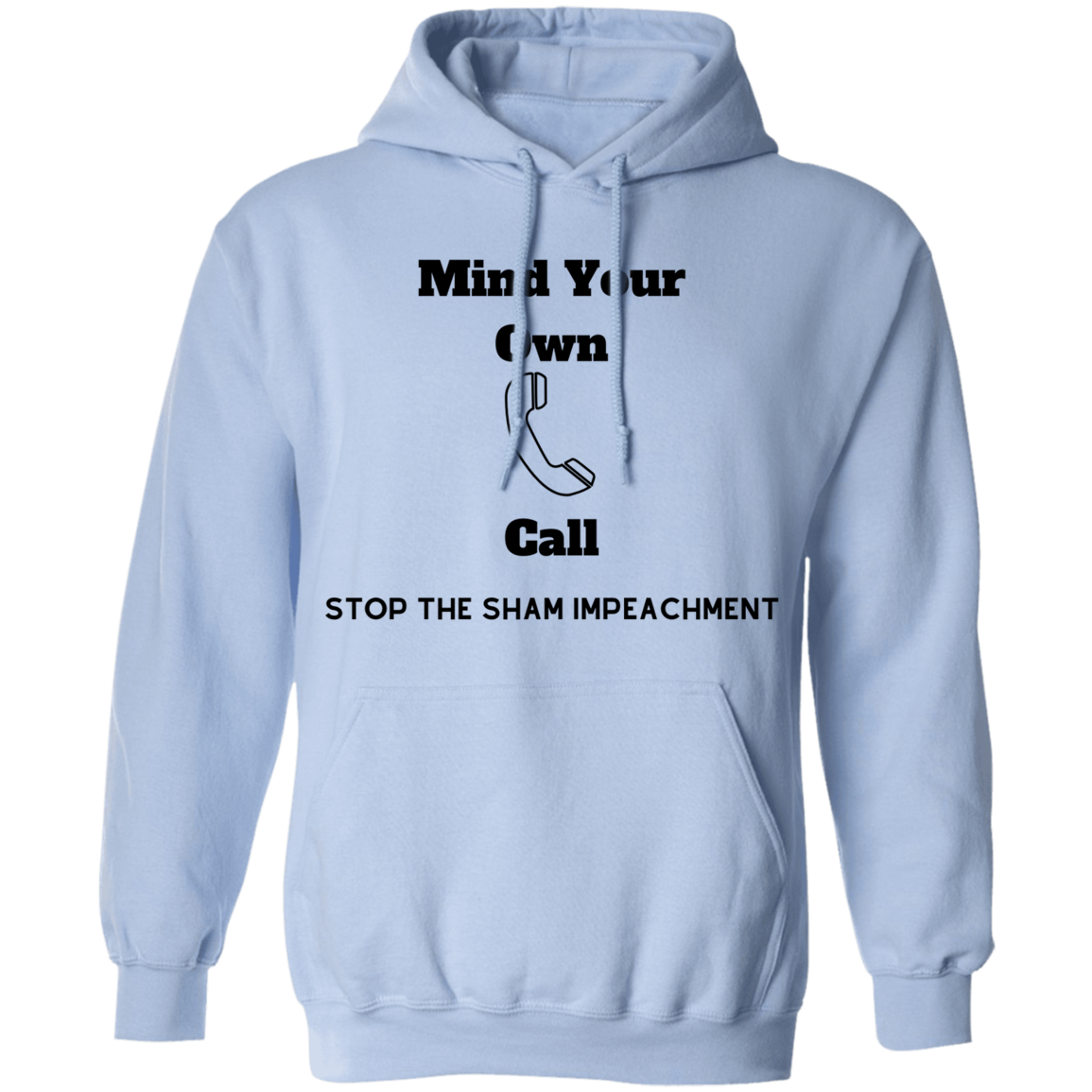 Stop Impeachment Pullover Hoodie 8 oz. - Trumpshop.net