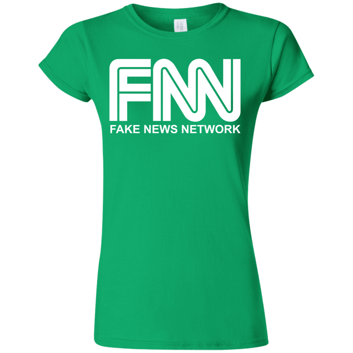 Fake News Network Softstyle Ladies' T-Shirt - Trumpshop.net