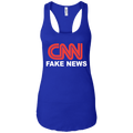 CNN Fake News Ladies Ideal Racerback Tank - Trumpshop.net