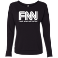 Fake News Network Ladies' French Terry Scoop - Trumpshop.net
