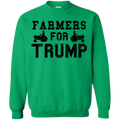 Farmers for Trump Crewneck Pullover Sweatshirt  8 oz. - Trumpshop.net