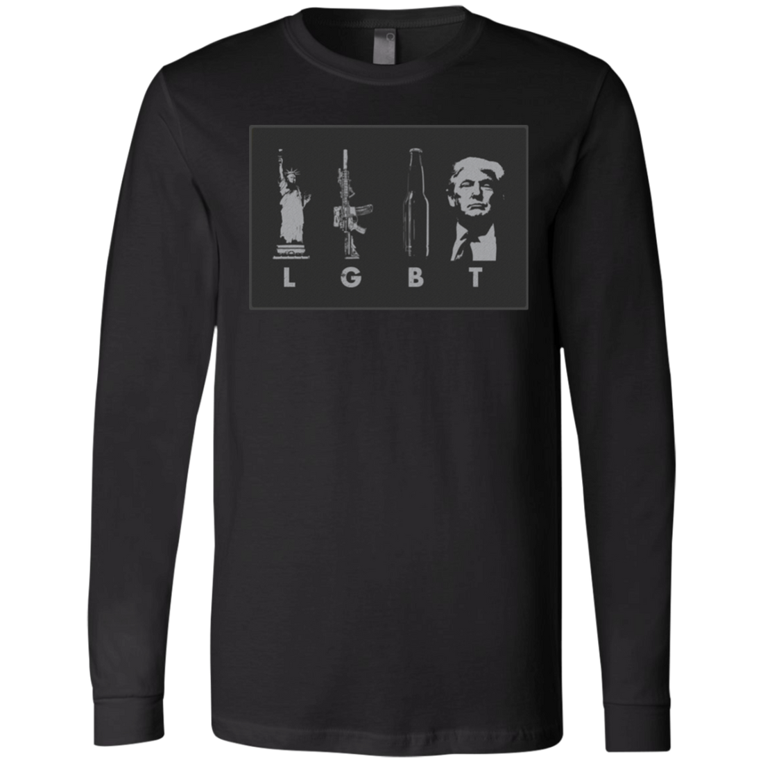 LGBT Donald Trump Men's Jersey LS T-Shirt - Trumpshop.net