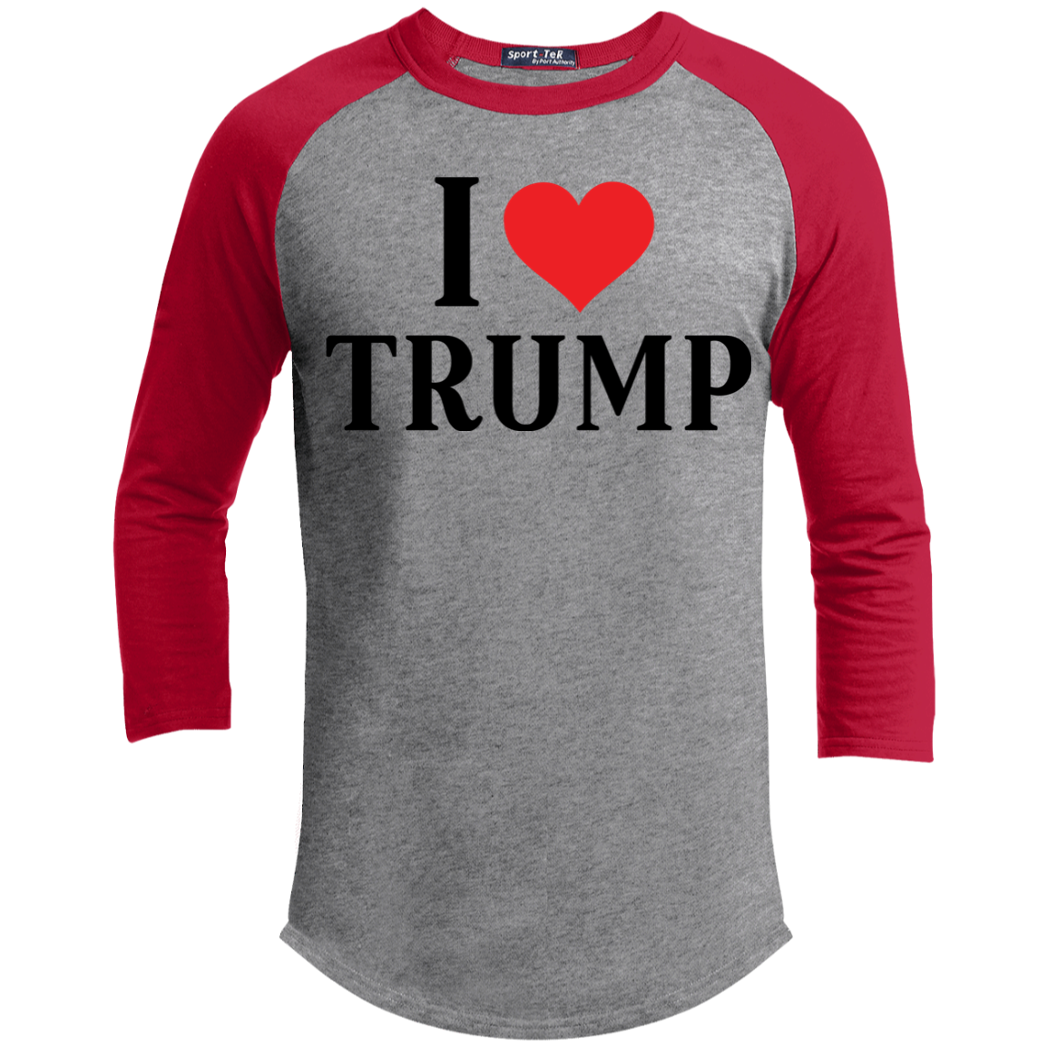 I Love Trump Sporty T-Shirt - Trumpshop.net