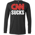 CNN Sucks Men's Jersey LS T-Shirt - Trumpshop.net