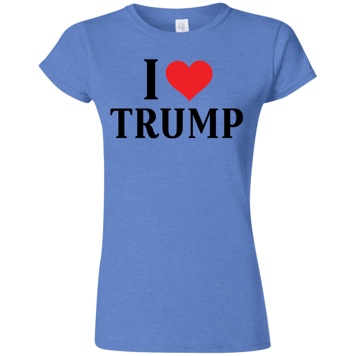 I Love Trump Softstyle Ladies' T-Shirt - Trumpshop.net