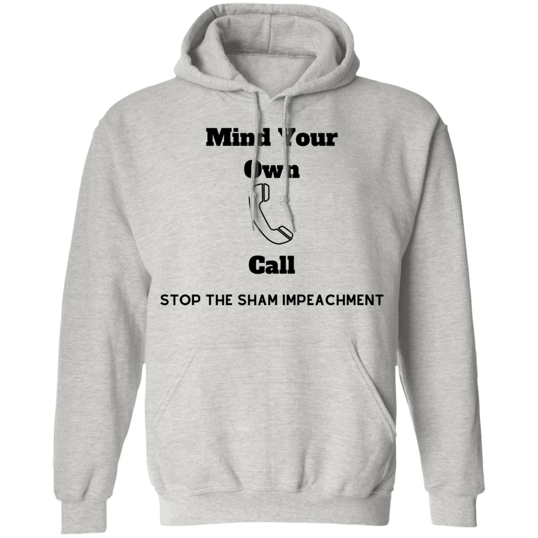 Stop Impeachment Pullover Hoodie 8 oz. - Trumpshop.net
