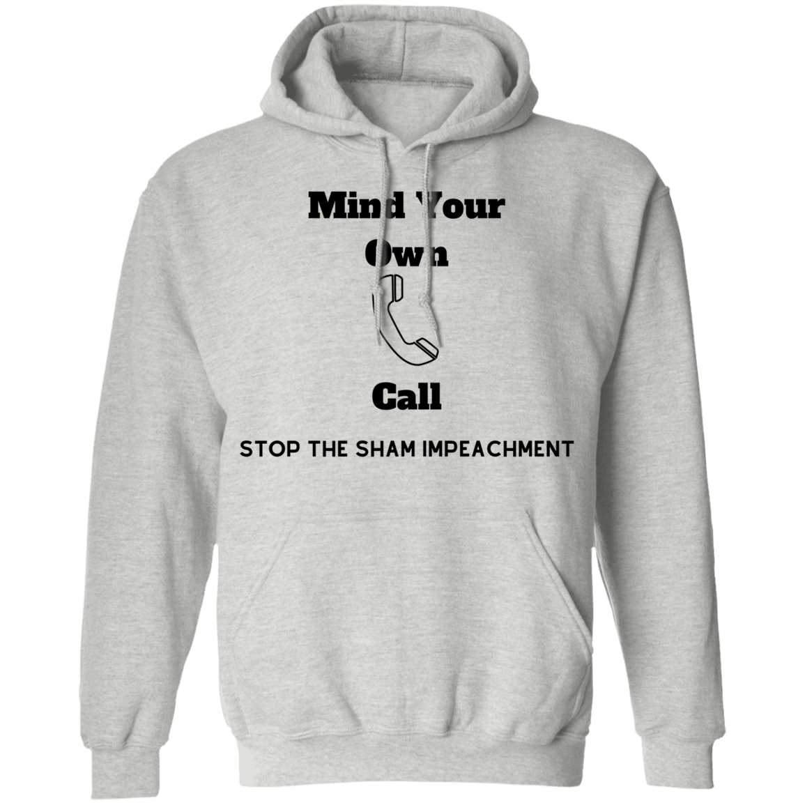Stop Impeachment Pullover Hoodie 8 oz. - Trumpshop.net
