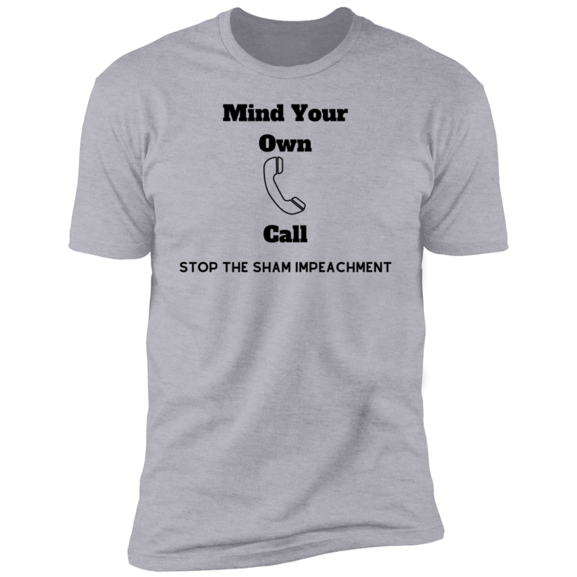 Stop Impeachment Premium Short Sleeve T-Shirt - Trumpshop.net