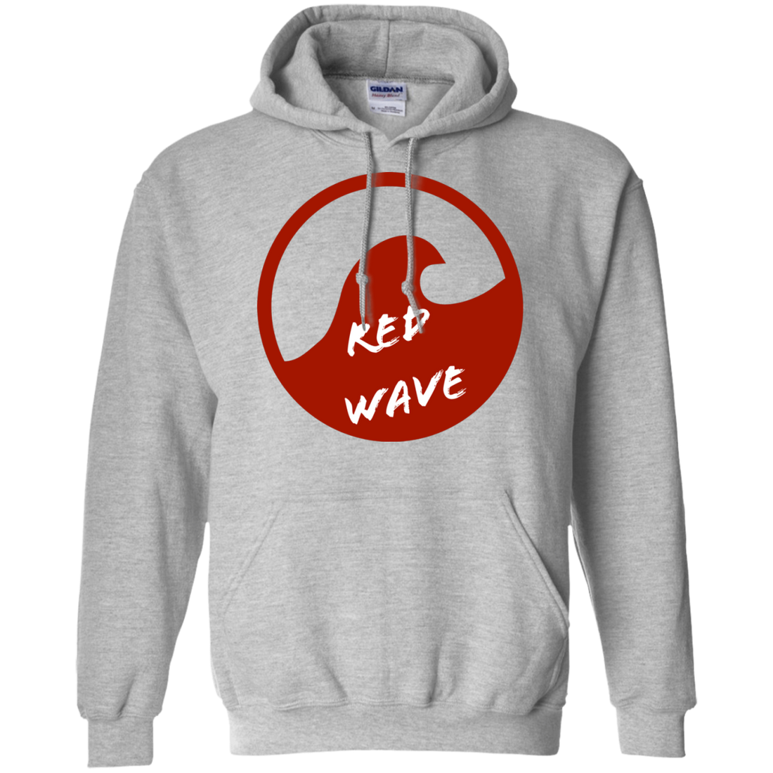 Red Wave Trump Pullover Hoodie - Trumpshop.net