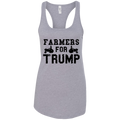 Farmers for Trump Ladies Ideal Racerback Tank - Trumpshop.net