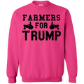 Farmers for Trump Crewneck Pullover Sweatshirt  8 oz. - Trumpshop.net