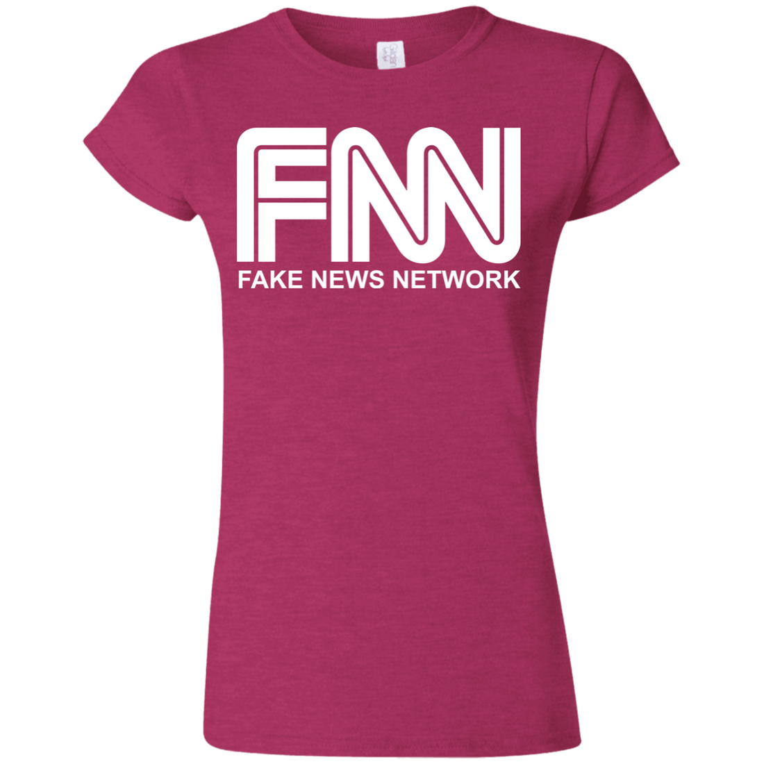 Fake News Network Softstyle Ladies' T-Shirt - Trumpshop.net