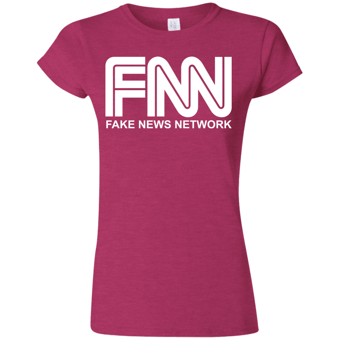 Fake News Network Softstyle Ladies' T-Shirt - Trumpshop.net
