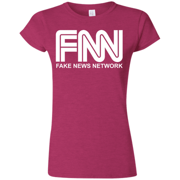 Fake News Network Softstyle Ladies' T-Shirt - Trumpshop.net