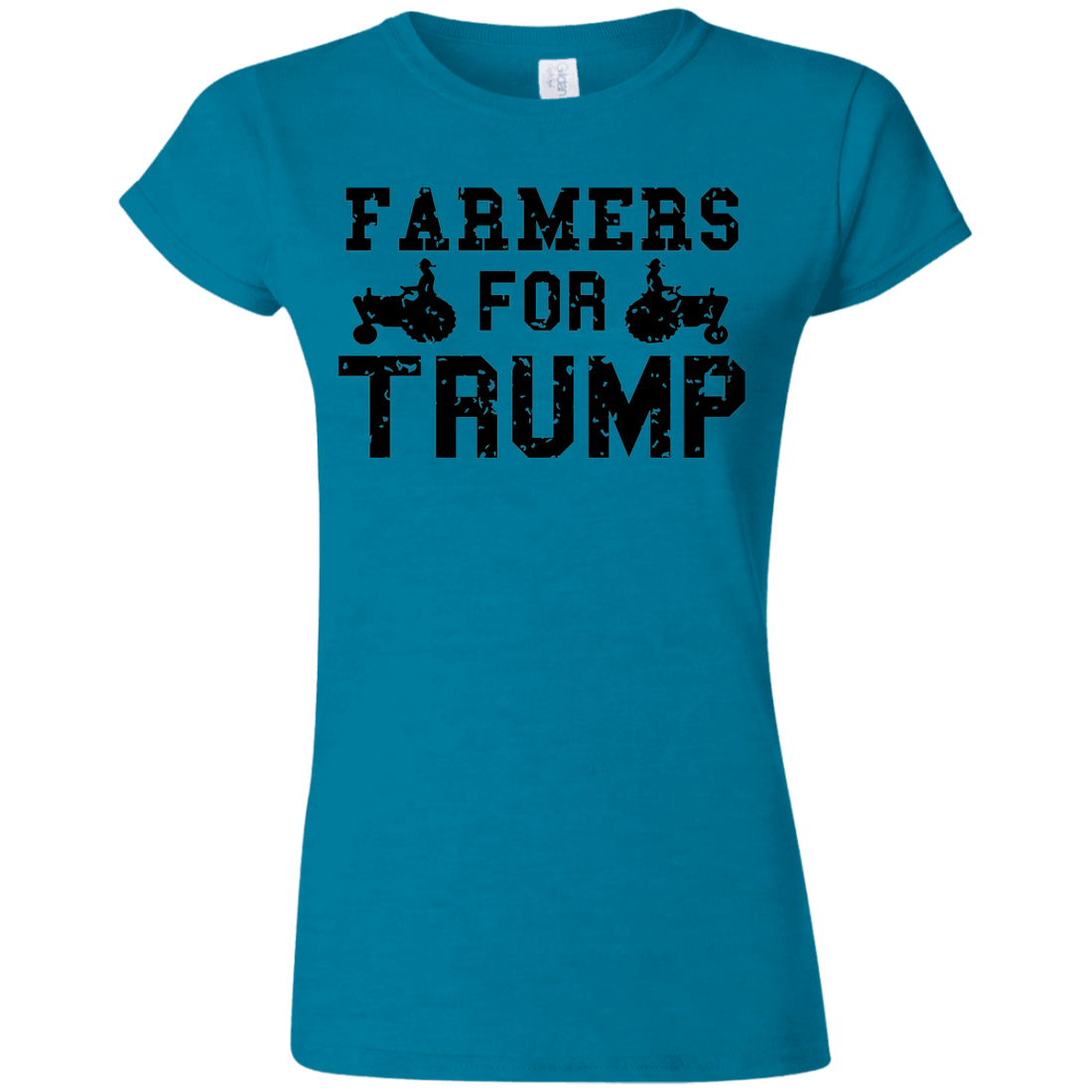 Farmers for Trump Softstyle Ladies' T-Shirt - Trumpshop.net