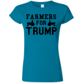 Farmers for Trump Softstyle Ladies' T-Shirt - Trumpshop.net