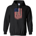 Betsy Ross Flag 13 Colonies Pullover Hoodie 8 oz. - Trumpshop.net