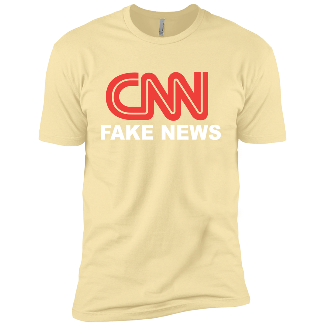 CNN Fake News Premium Short Sleeve T-Shirt - Trumpshop.net