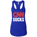 CNN Sucks Ladies Ideal Racerback Tank - Trumpshop.net