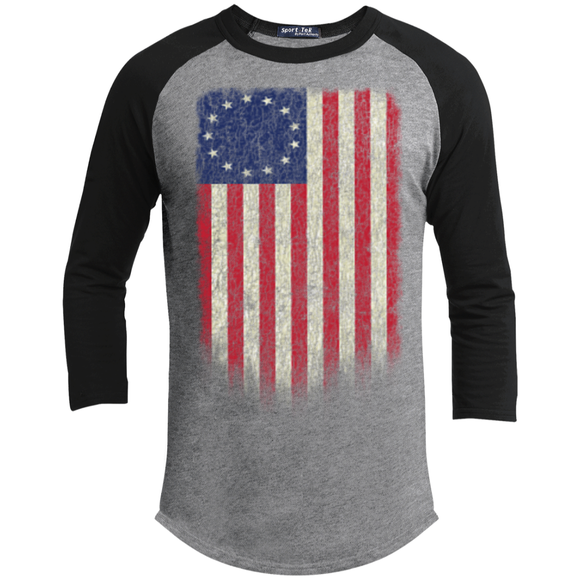Betsy Ross Flag 13 Colonies Sporty T-Shirt - Trumpshop.net