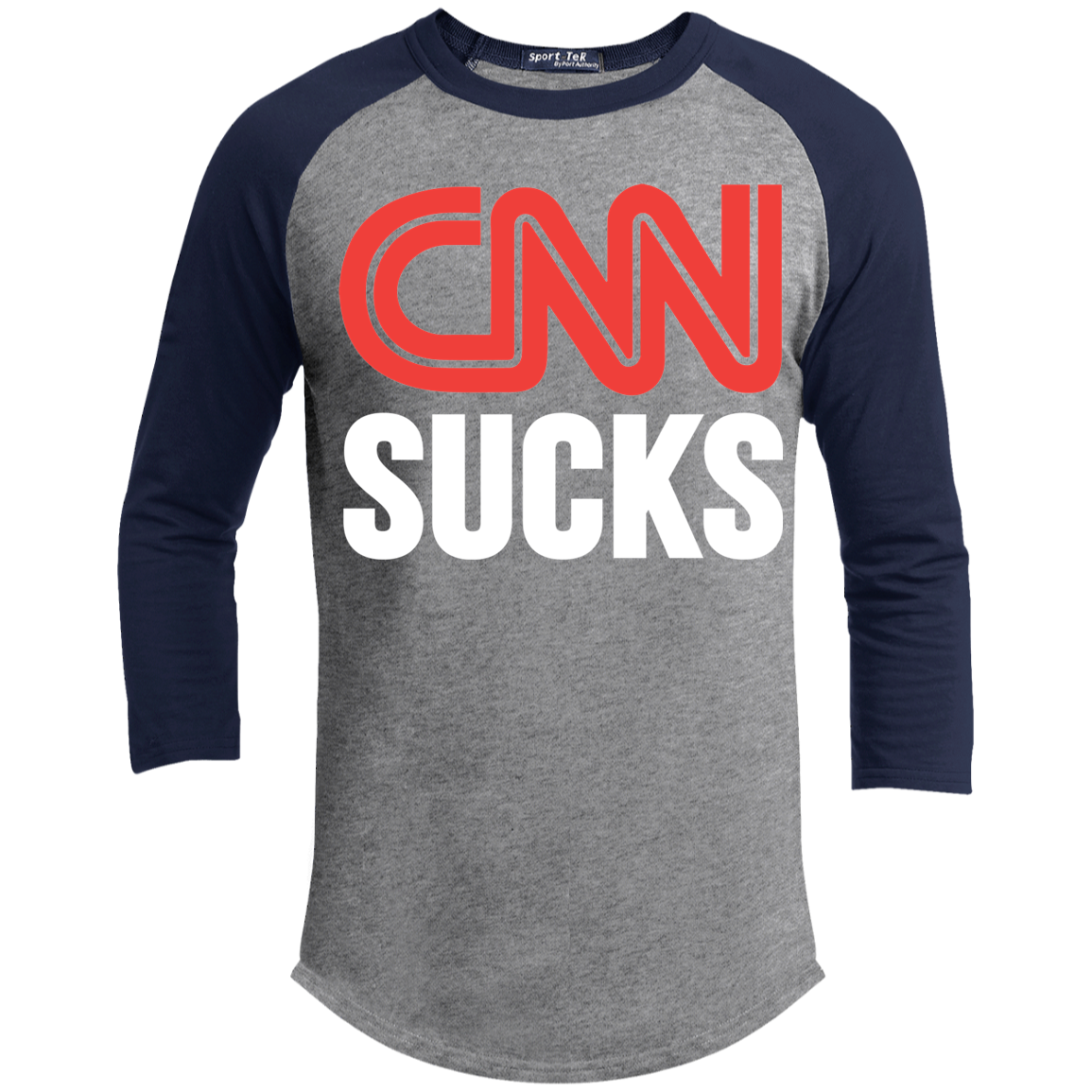 CNN Sucks Sporty T-Shirt - Trumpshop.net