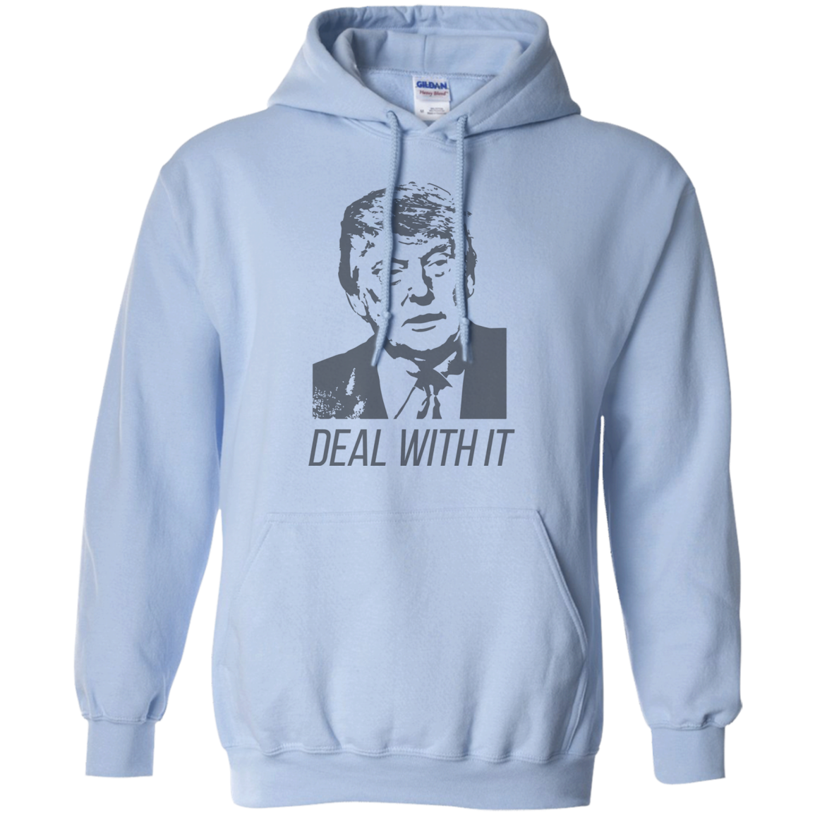 Trump Deal With It Pullover Hoodie 8 oz. - Trumpshop.net