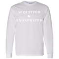 TRUMP Acquitted Exonerated Long Sleeve T-Shirt - Trumpshop.net