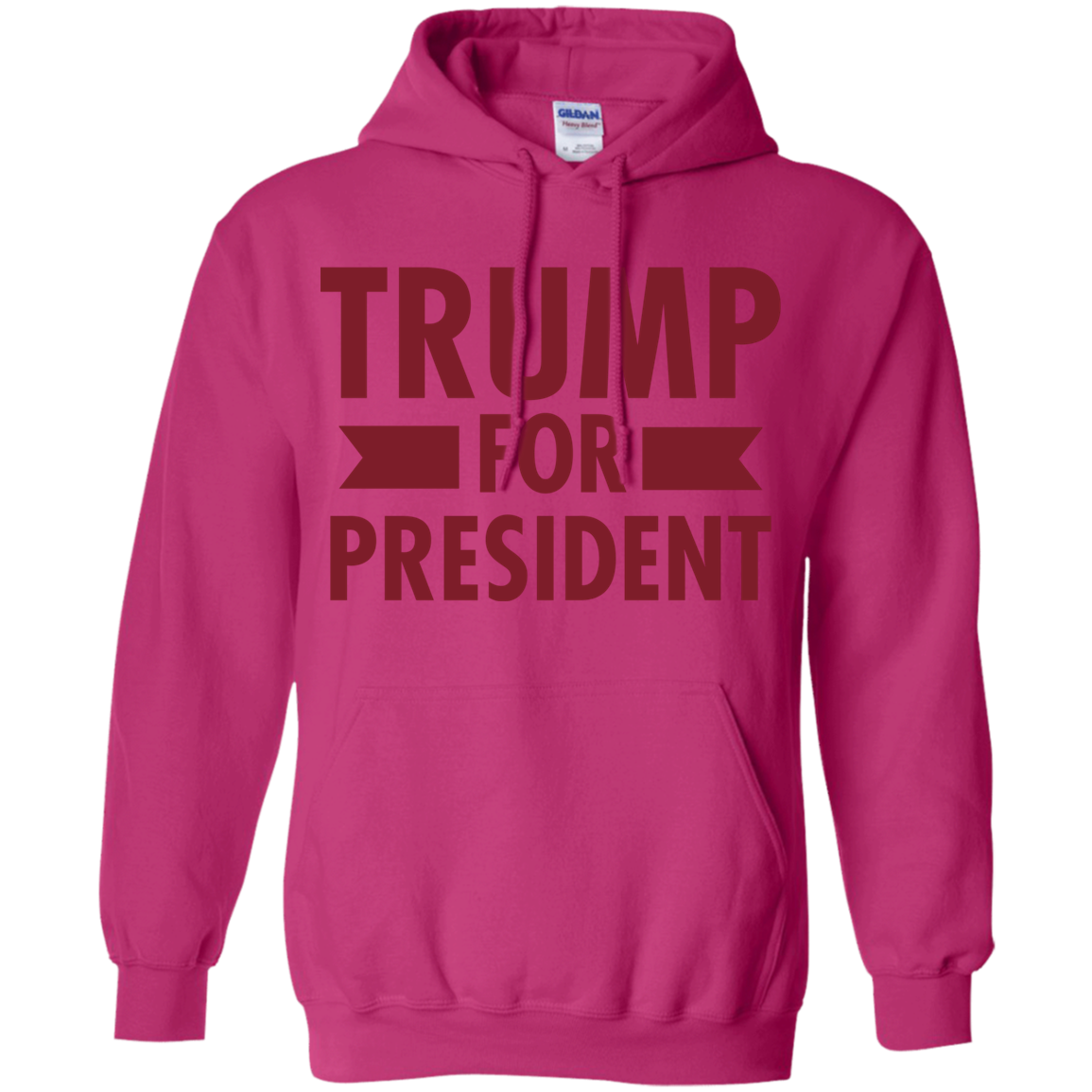 Trump for President Pullover Hoodie 8 oz. - Trumpshop.net