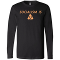 Socialism is Poop Men's Jersey LS T-Shirt - Trumpshop.net