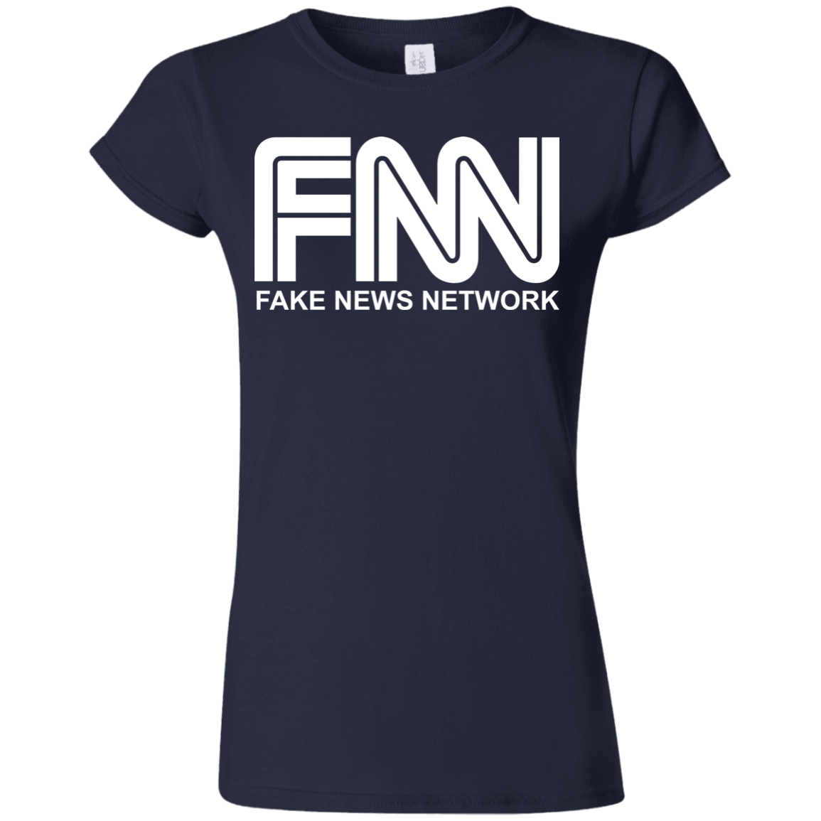 Fake News Network Softstyle Ladies' T-Shirt - Trumpshop.net